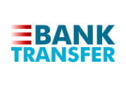 A logo depicting bank transfer options online