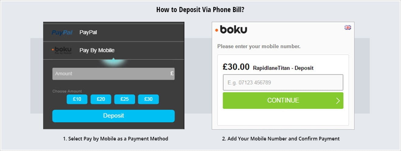 online casino pay by boku