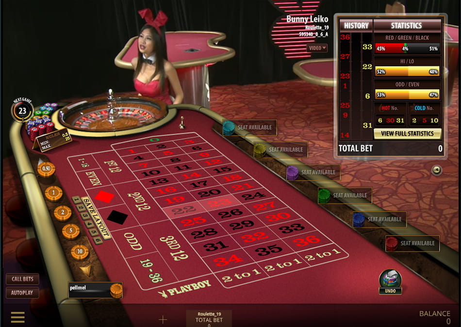 roulette online casino live