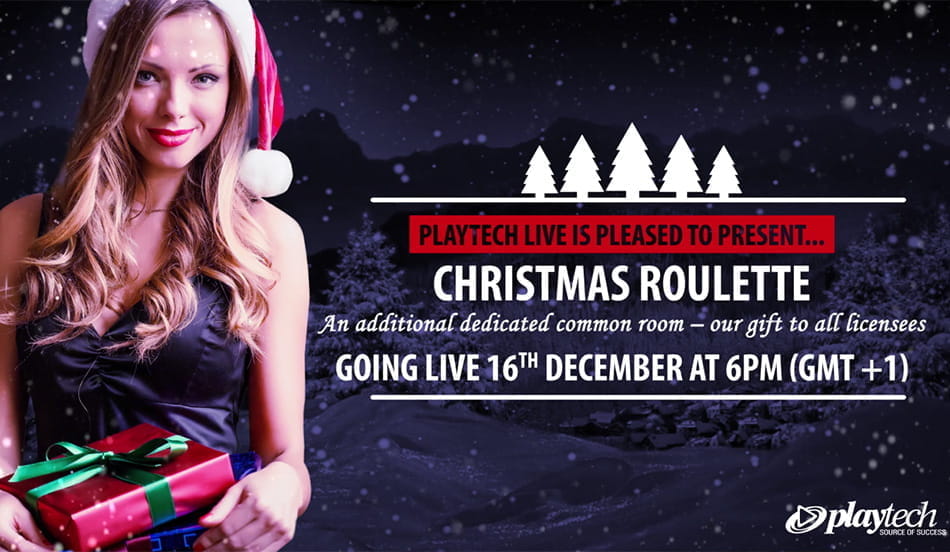 Enjoy the Playtech Christmas Live Roulette Room