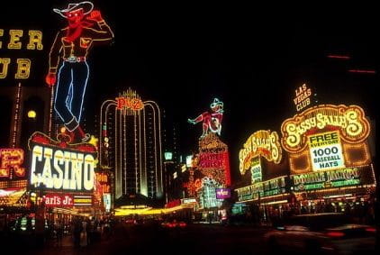 Las Vegas by night.