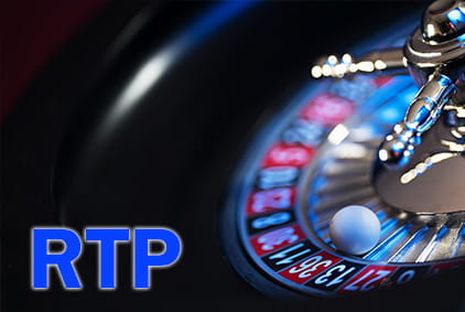 RTP Written Next to Roulette Wheel