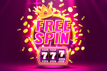 A classic reel grid with free spins written underneath