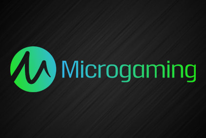An image of the Microgaming logo